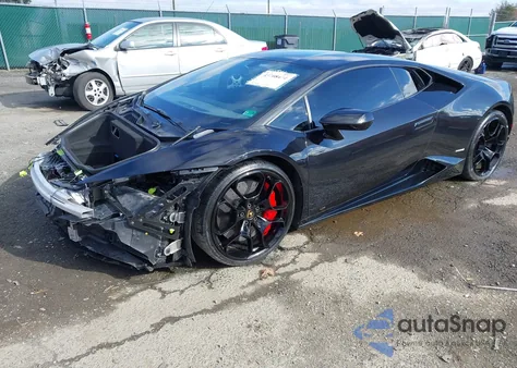 2015 Lamborghini Huracan Lp610-4 z USA, uszkodzony, nr VIN ZHWUC1ZF6FLA02956